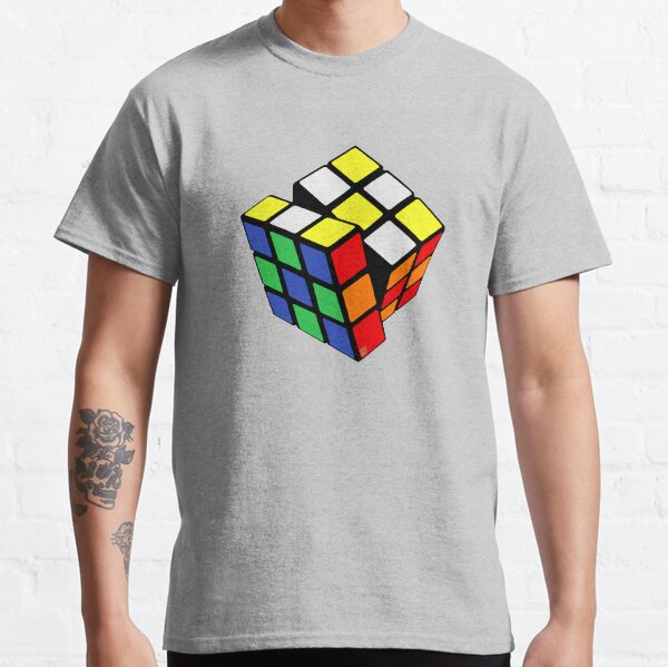 Rubik's Cube - Checkered Pattern Classic T-Shirt