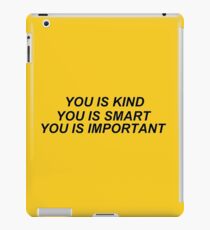 Vinilo o funda para iPad Usted es amable