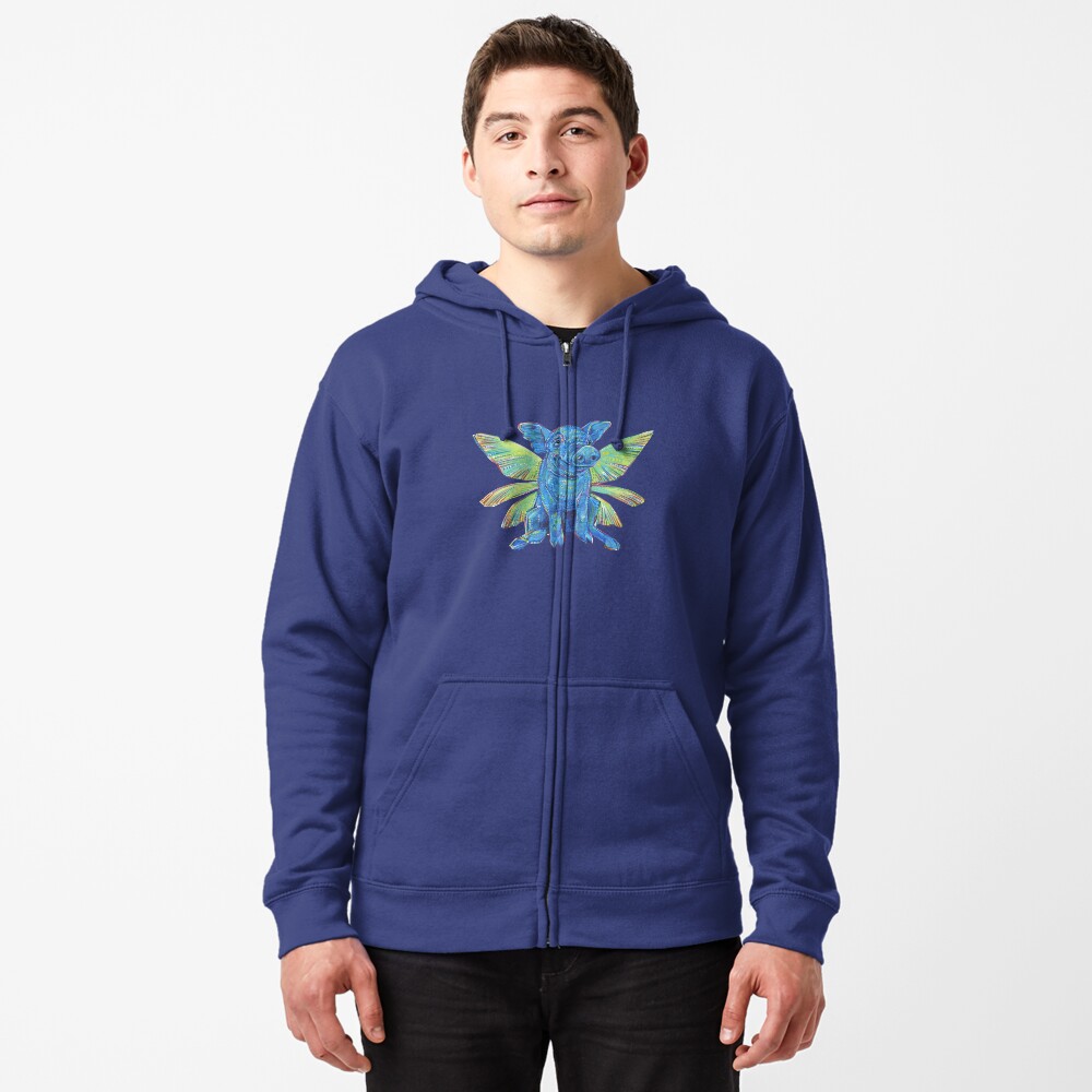 Item preview, Zipped Hoodie designed and sold by gwennpaints.