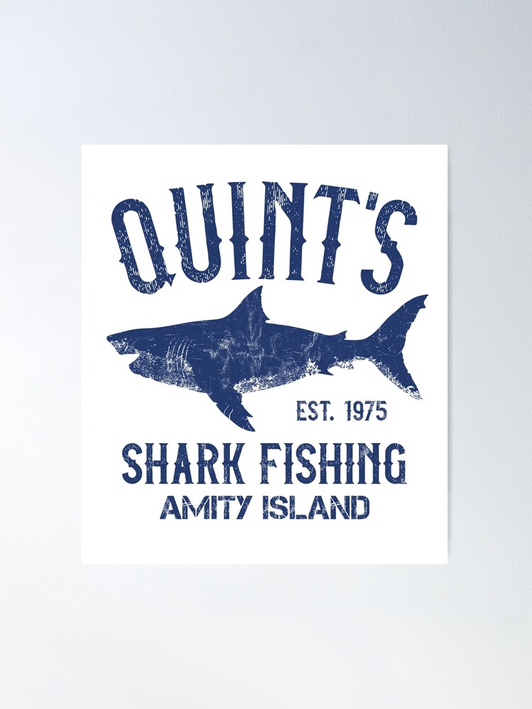 Quint's Shark Fishing Amity Island 1975