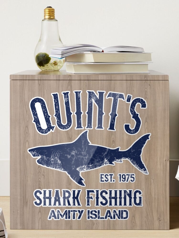 Buy Quint's Shark Fishing Amity Island Est. 1975 Mens Womens Kids