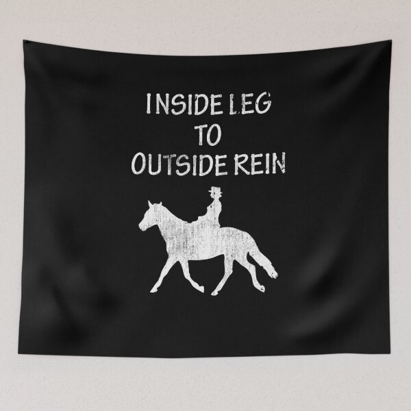 Item preview, Inside Leg To Outside Rein Horse Rider Horseback designed and sold by Kieran Abbott.