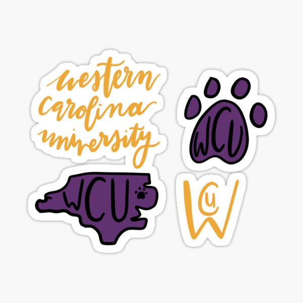Western Carolina Sticker Pack Sticker