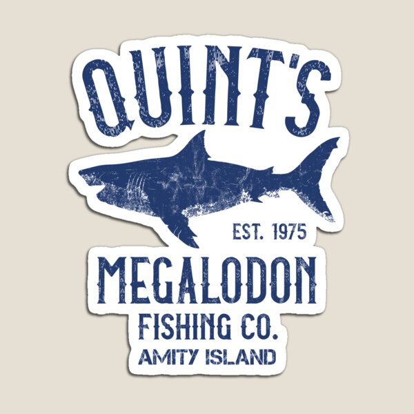 Quint's Megalodon Shark Fishing - The Meg Poster for Sale by IncognitoMode