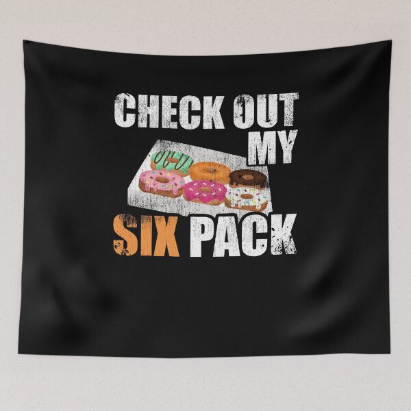 Item preview, Check Out My Six Pack Donut Food Foodie Bread Love designed and sold by Kieran Abbott.