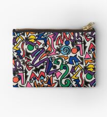 80s Celebration Zipper Pouch