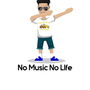Vorschaubild zum Design Keine Musik Kein Leben DJ Pauly D tupfte mit Schatten auf von TeagoShirts
