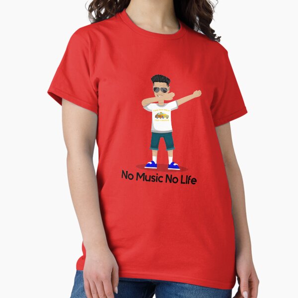 Artikel-Vorschau von Keine Musik Kein Leben DJ Pauly D tupfte mit Schatten auf, designt und verkauft von TeagoShirts.