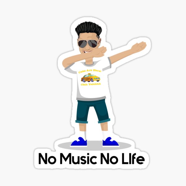 Artikel-Vorschau von Keine Musik Kein Leben DJ Pauly D tupfte mit Schatten auf, designt und verkauft von TeagoShirts.