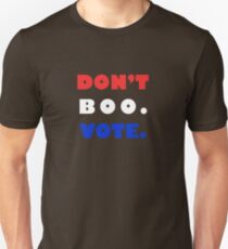 Dont Boo. Vote. Slim Fit T-Shirt