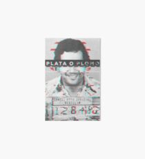 Plata o Plomo Glitch Art Board