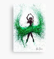 Green Dance Canvas Print