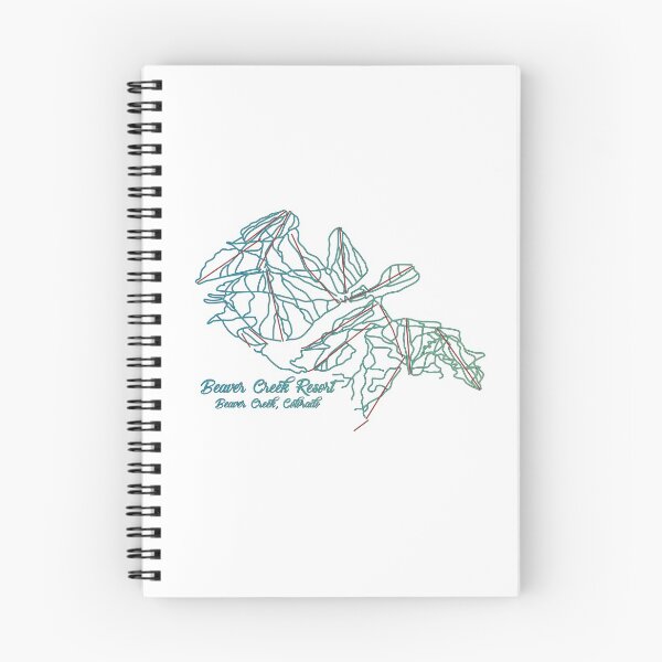 Item preview, Beaver creek trail map designed and sold by ChasingGnarnia.