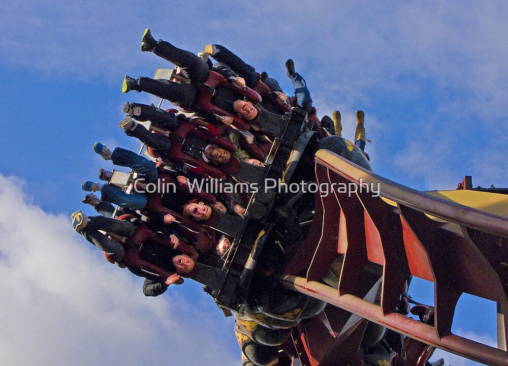 Nemesis Inferno Thorpe Park By Colin Williams Photography Redbubble