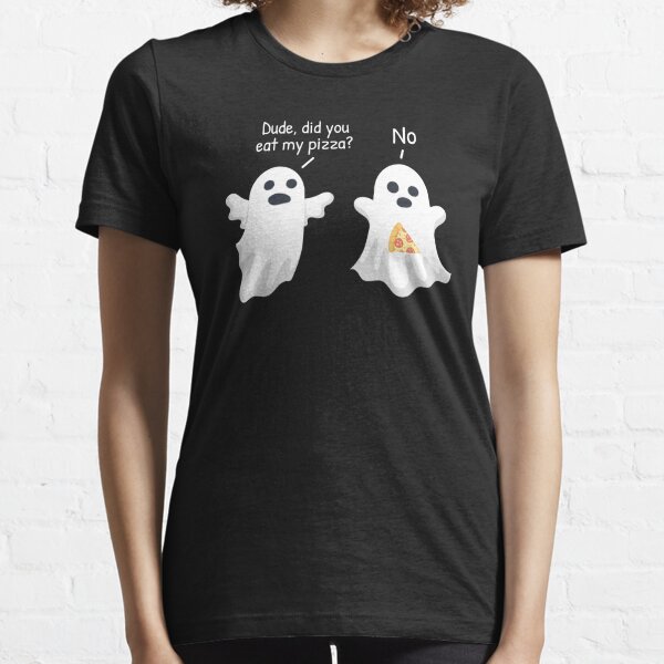 Ghost Pizza T Shirts Redbubble - the roblox ghost has anthro