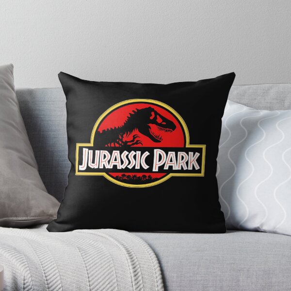 Jurrasic Park Throw Pillow