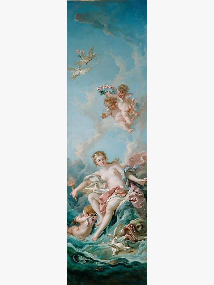 Venus On The Waves by Francois Boucher Classical Art Old Masters