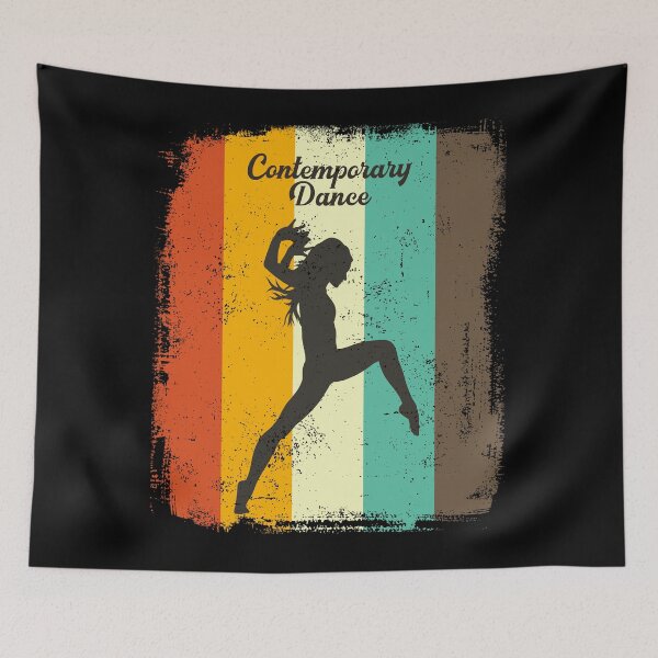 Item preview, Contemporary Dancer Retro 70s Vintage Dancing Gift designed and sold by cgocgy.