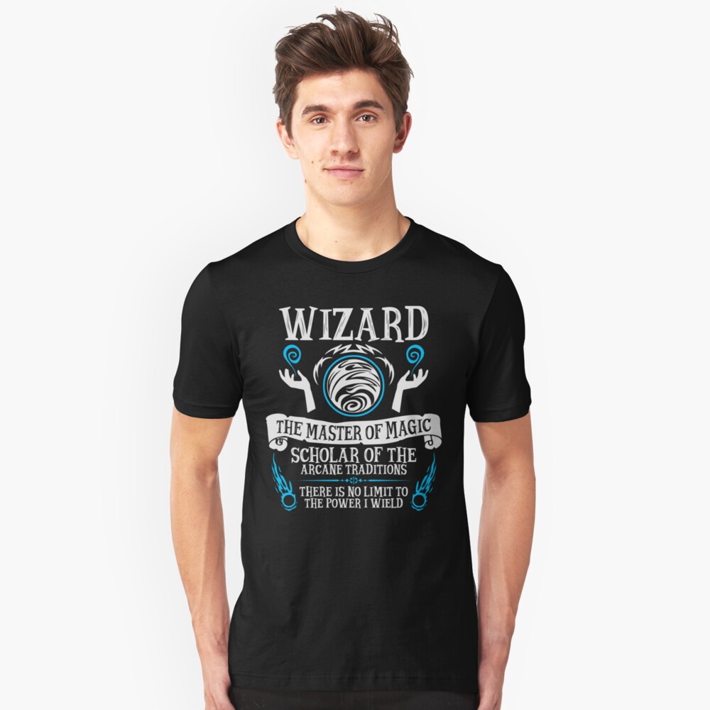 Clothing Racks Business Industrial The Master Of Magic Wizard Dungeons Dragons T Shirt Clhoting Free Shipping