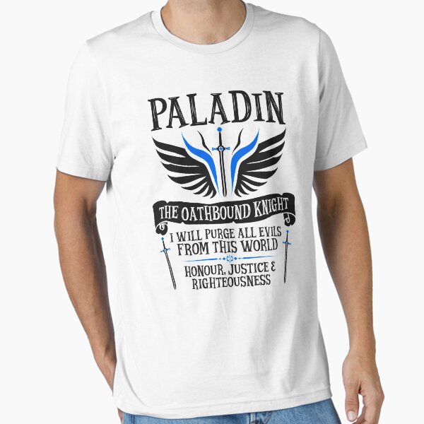 Item preview, PALADIN, THE OATHBOUND KNIGHT - Dungeons & Dragons (Black) designed and sold by enduratrum.