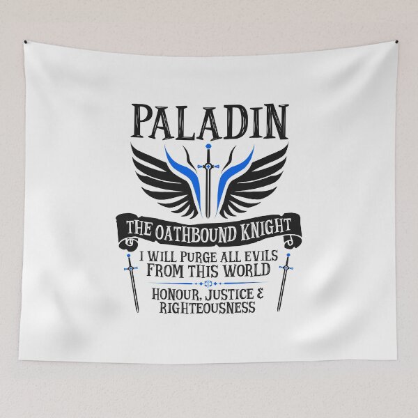 Item preview, PALADIN, THE OATHBOUND KNIGHT - Dungeons & Dragons (Black) designed and sold by enduratrum.