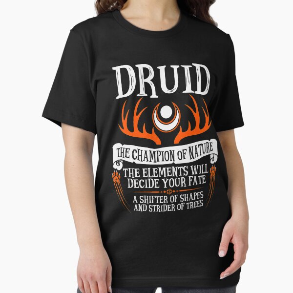 Item preview, DRUID, THE CHAMPION OF NATURE - Dungeons & Dragons (Black) designed and sold by enduratrum.