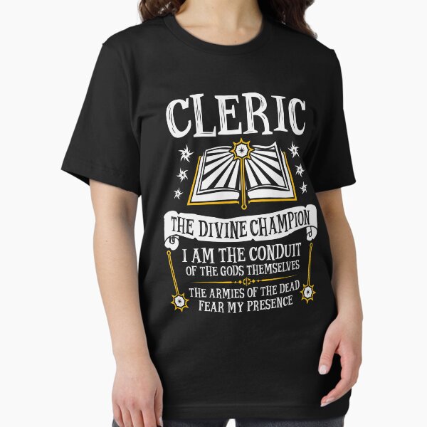 Item preview, CLERIC, THE DIVINE CHAMPION - Dungeons & Dragons (Black) designed and sold by enduratrum.