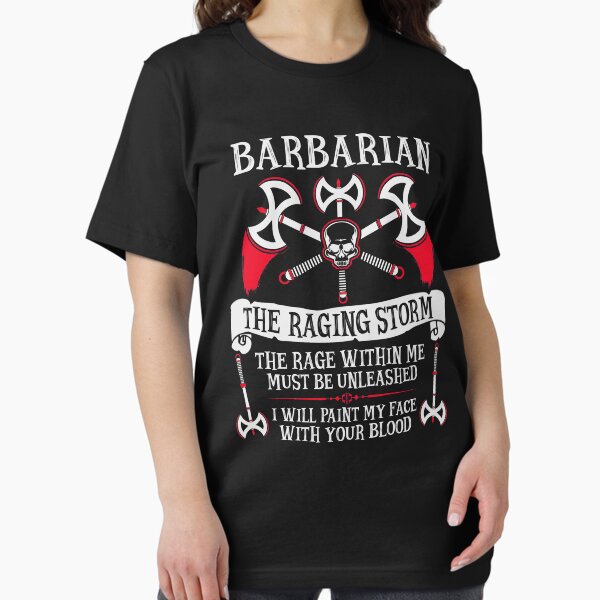 Item preview, BARBARIAN, THE RAGING STORM - Dungeons & Dragons (White) designed and sold by enduratrum.