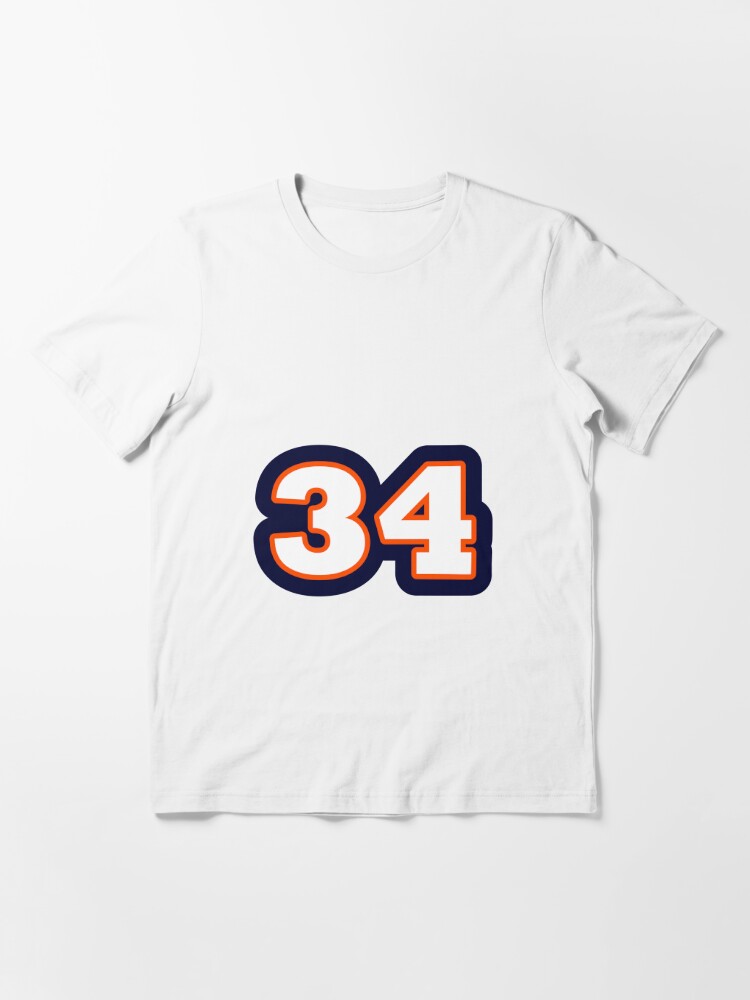 Walter Payton Chicago Sweetness #34 White Illustration | Essential T-Shirt