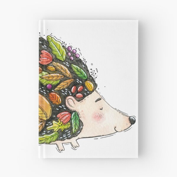 Item preview, Mr. Hedge - watercolor illustration  designed and sold by taniasamoshkina.