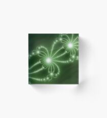 Pearls from the Deep 1 Green Acrylic Block