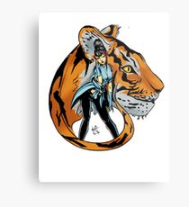 Tekken 7 - Kazumi Mishima & Tiger Metal Print