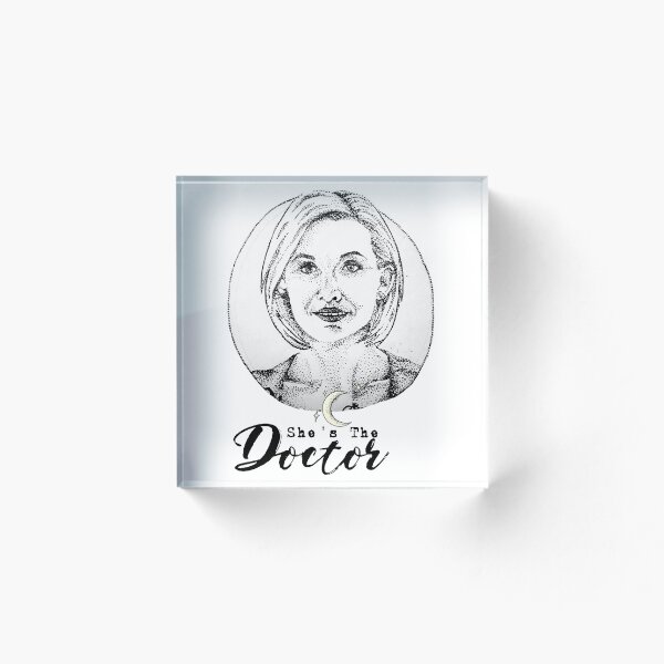 Item preview, She's The Doctor- dotwork  designed and sold by btvskate.