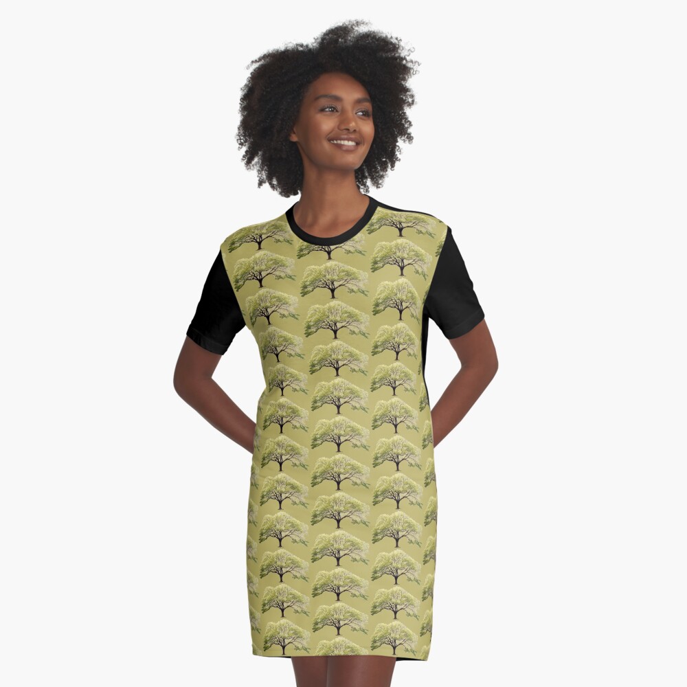 Item preview, Graphic T-Shirt Dress designed and sold by thedrumstick.
