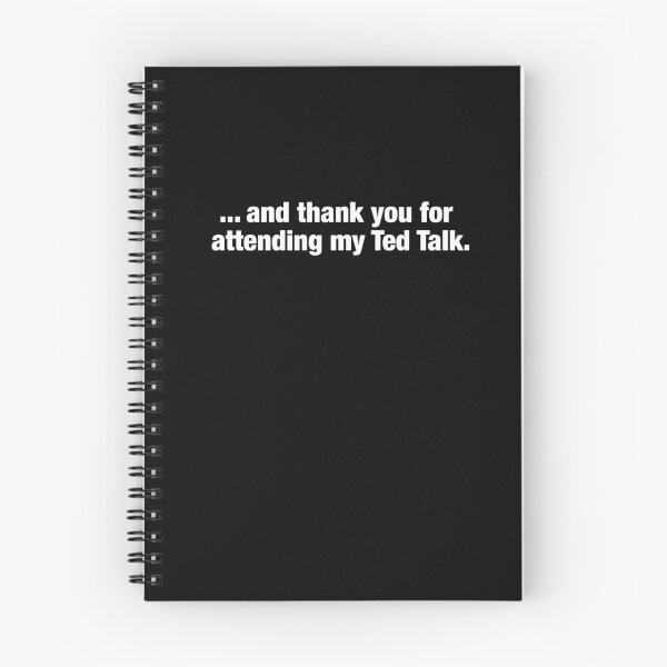Item preview, Ted Talk Closing Remarks designed and sold by Jessica Gleason.