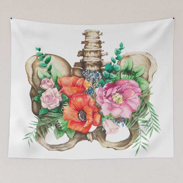 Item preview, Poppies & Peonies designed and sold by halfcaffdesigns.