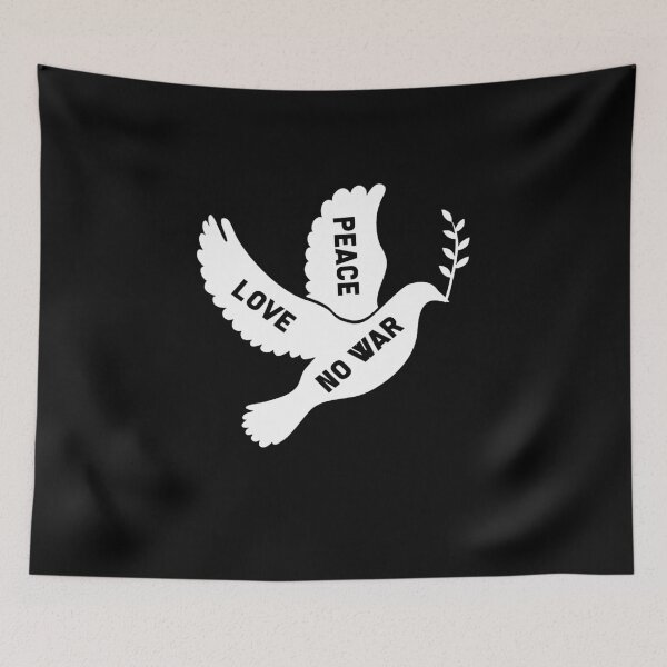Item preview, Peace, love, no war designed and sold by design2try.