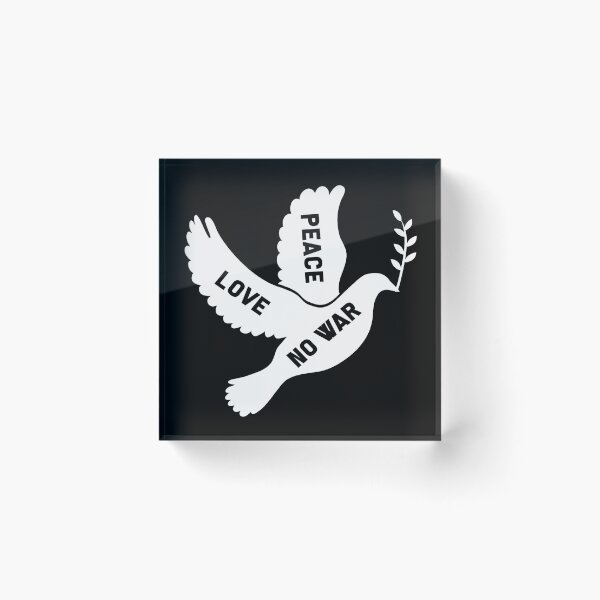 Item preview, Peace, love, no war designed and sold by design2try.