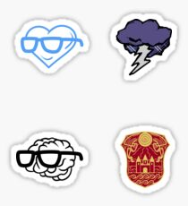 Mini Sanders Sides logo stickers Sticker