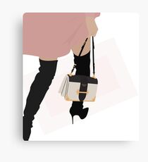 Mode Influencer Leinwanddruck