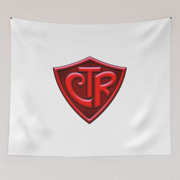 Item preview, CTR - Choose The Right LDS Mormon Logo - Red designed and sold by ChooseTheRight.