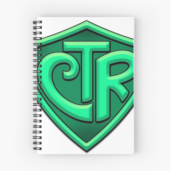 Item preview, CTR - Choose The Right LDS Mormon Logo - Cyan designed and sold by ChooseTheRight.