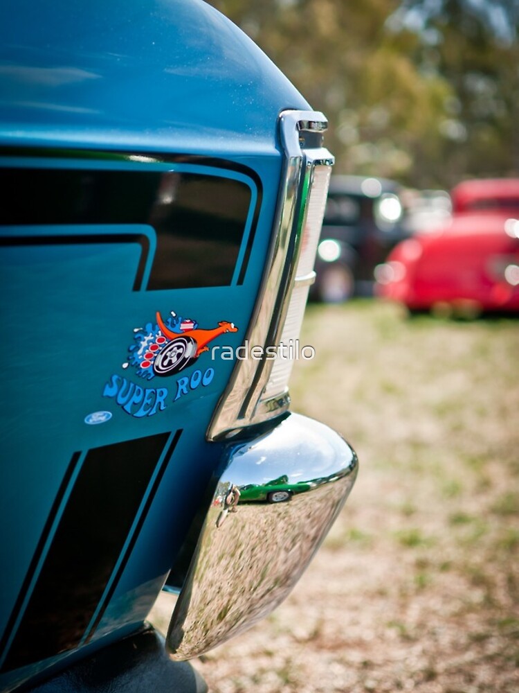 Thumbnail 4 of 4, iPhone Case, Ford Falcon XY GT Blue designed and sold by radestilo.