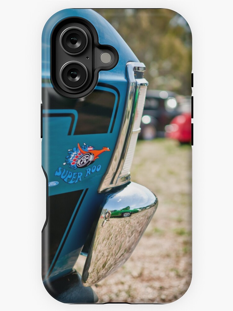 Thumbnail 1 of 4, iPhone Case, Ford Falcon XY GT Blue designed and sold by radestilo.