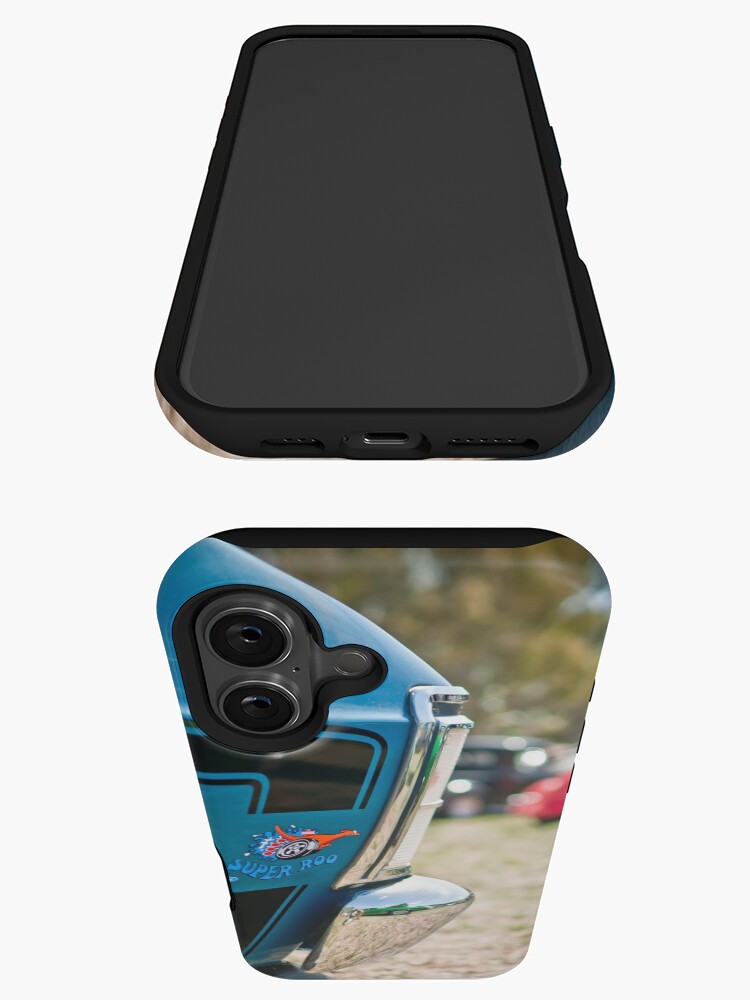 Thumbnail 3 of 4, iPhone Case, Ford Falcon XY GT Blue designed and sold by radestilo.