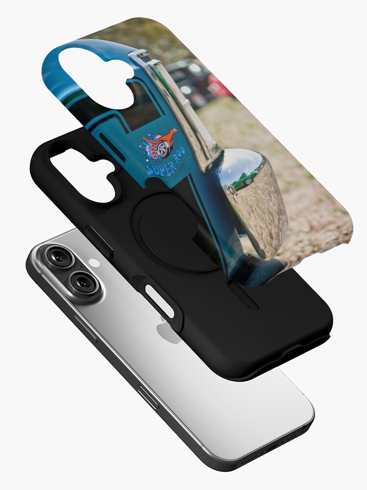 Thumbnail 2 of 4, iPhone Case, Ford Falcon XY GT Blue designed and sold by radestilo.