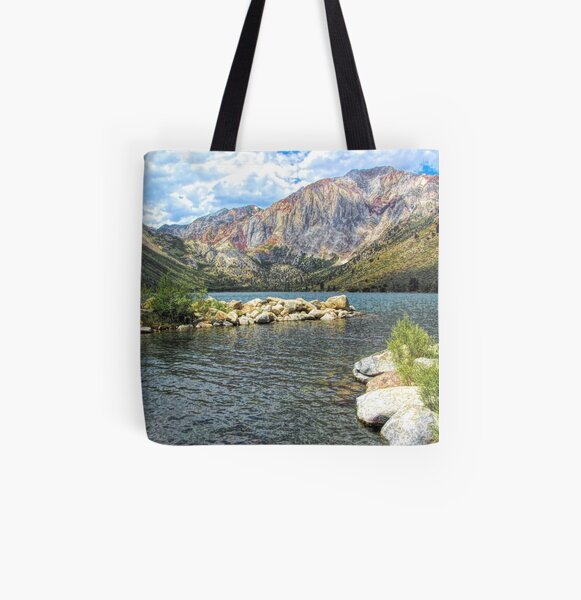Convict Lake Marina All Over Print Tote Bag