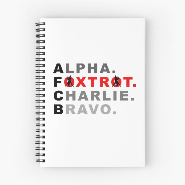 Item preview, Foxtrot - Alpha. Foxtrot. Charlie. Bravo. designed and sold by design2try.