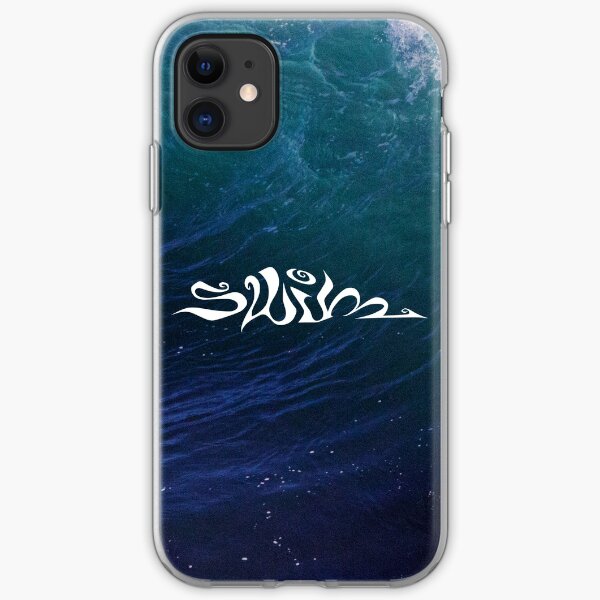 Swim Logo – Water Background iPhone Soft Case