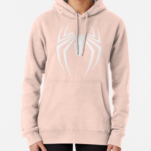 White Spider Pullover Hoodie